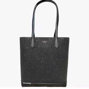 Euc Kate Spade Black Glitter Tinsel Shoulder Bag Purse